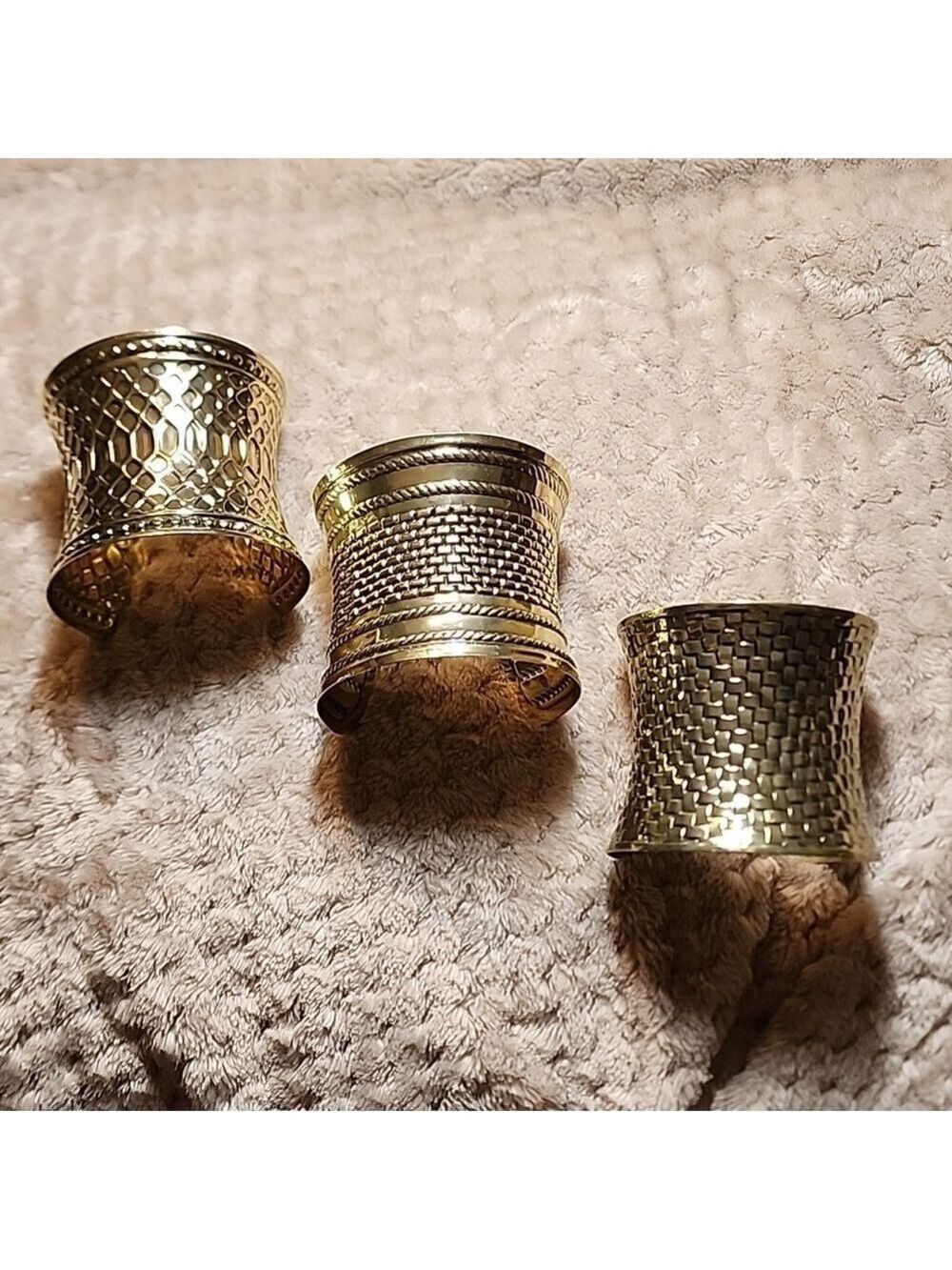 Brass Cuffs 3 Styles